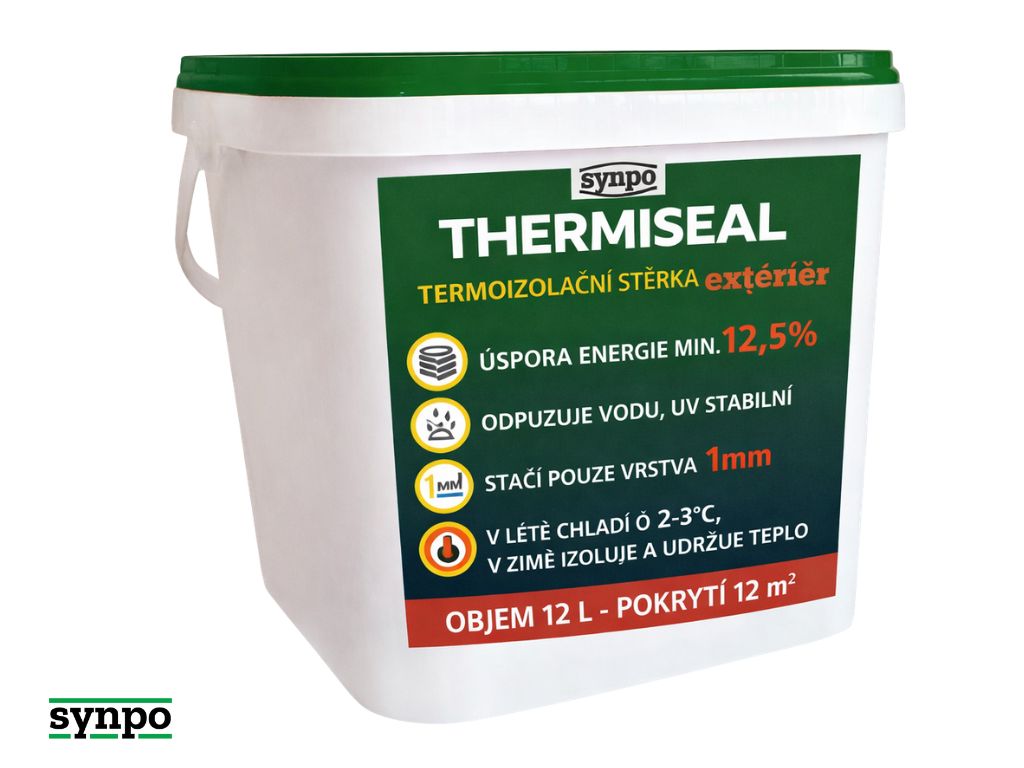 Thermiseal Exteriér - termoaktivní stěrka na fasády